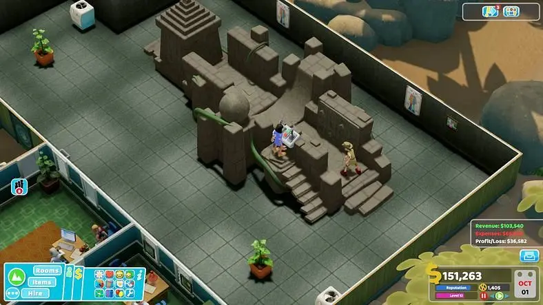Two Point Hospital Pebberley Island DLC Review