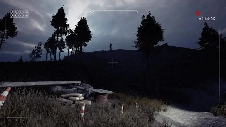 Chris Capel says there's trouble close at hand, you better pay attention now 'cause he's the Slender Man.