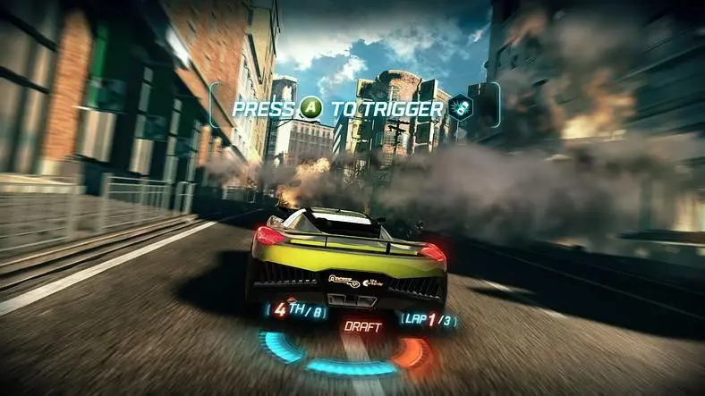 It's D-Day round two in this explosive thrills-per-minute racer.