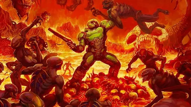 Watch the developers at id Software play through an hour of Doom’s campaign
