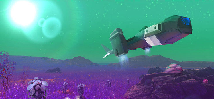 Planet Nomads an open world sandbox, build a "huge self-sufficient mobile fortress"