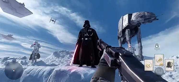 EA would "have no compunction, no hesitation" to delay Star Wars: Battlefront, it's "rock solid, so it ain't going to happen"