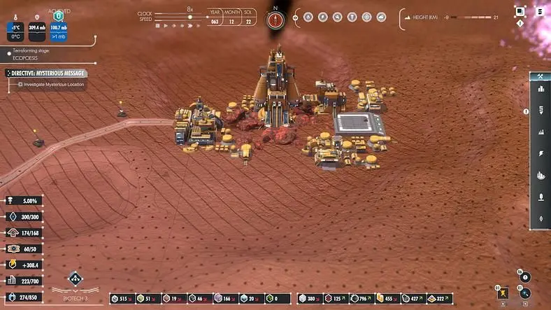 Terraform Mars in this narrative driven planetary scale base builder