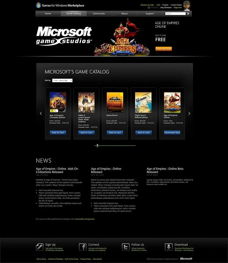 Strategy Informer Special (Part One): Games for Windows Live Marketplace