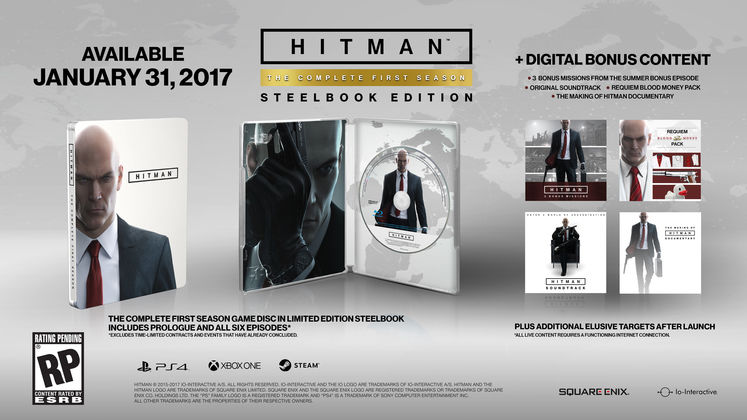 Hitman gets a final, on-disc release in January