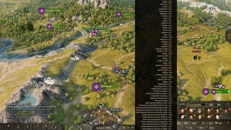 Mount and Blade 2: Bannerlord Settlement and Castle Management tips