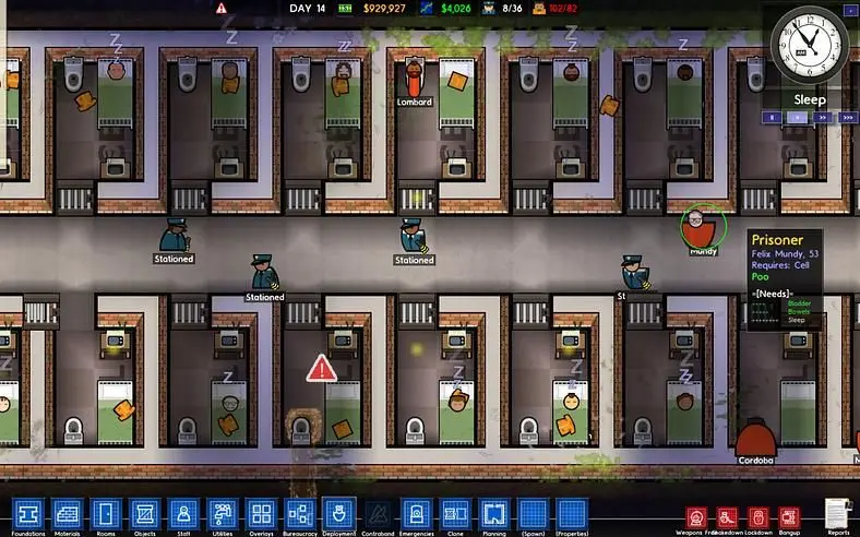 Prison Architect Alpha 18 introduces 'reform programs' for rehabilitation, tasers