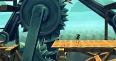 Indie platformer OIO stars physics puzzle hero made of wood