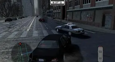 As soon as the game starts, you’re already treated to a nice casual drive round the blocks while choosing your options.