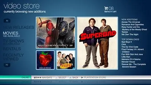 GC 2009: PSN Video Store launches in Europe during November