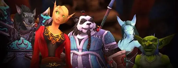 World of Warcraft 5.0.4 update unlocking all races to players, including Pandaren