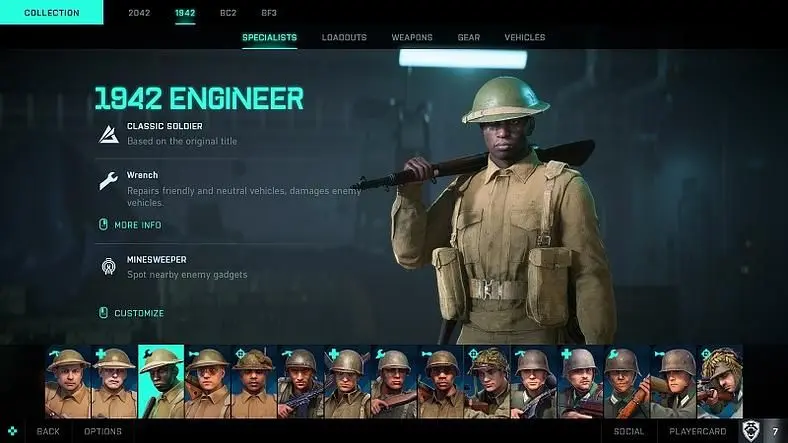 Battlefield 2042 Classes and Specialists - Traits and Loadouts
