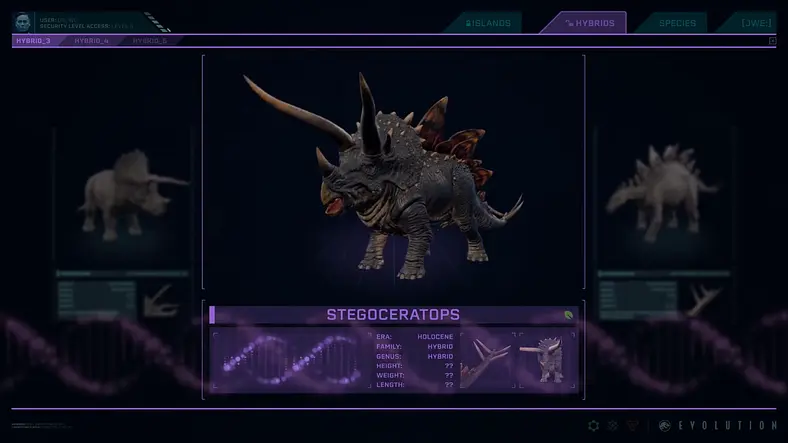 Guides / Jurassic World Evolution Hybrids - What Hybrid Dinosaurs Are There?