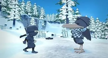 In which you play as a ninja who is mini. (PS3)