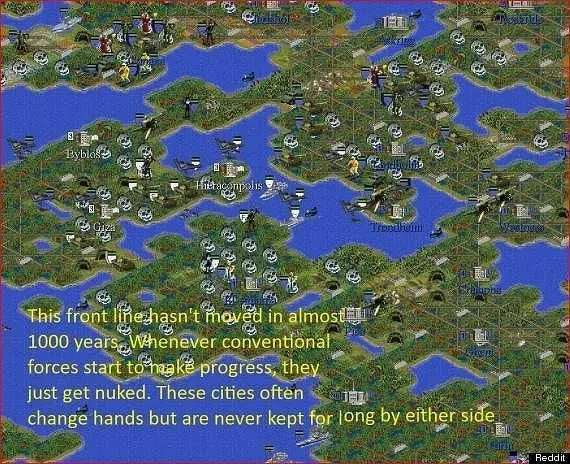 What happens when you play Civilization II for 10 years? It's not a pretty sight