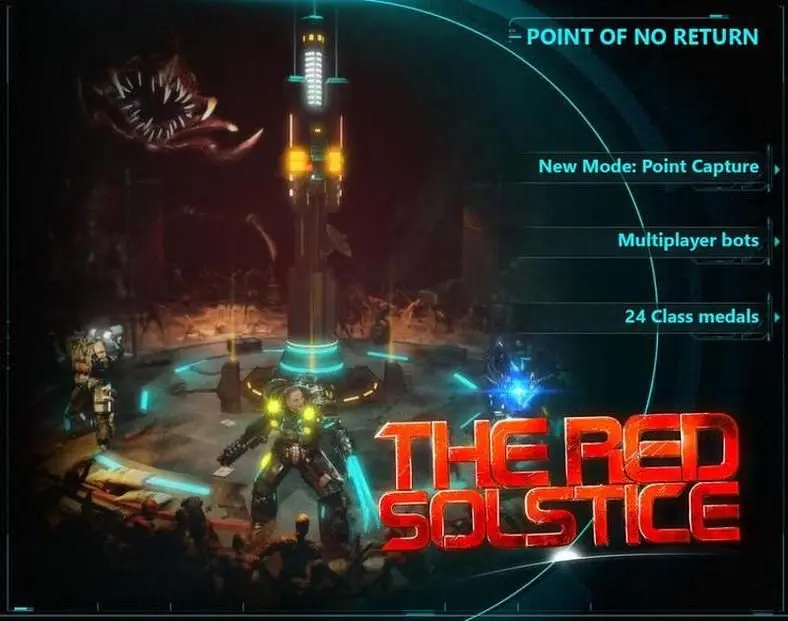 The Red Solstice update adds new Point Capture game mode