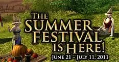 Lord of the Rings Online begins Summer Festival, ends July 11th