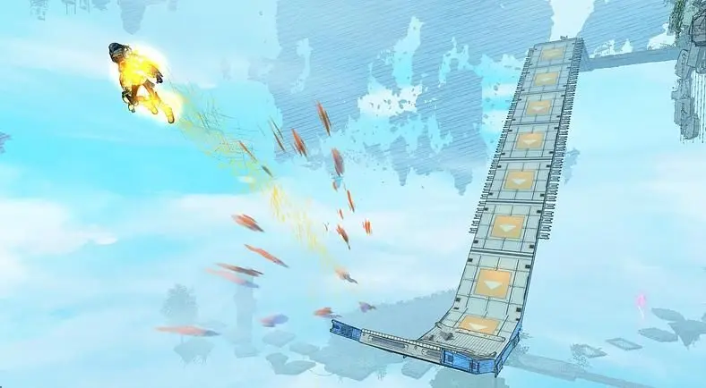 Combining parkour and platforming with a distinctive art style, can Cloudbuilt live up to that sky-high premise?