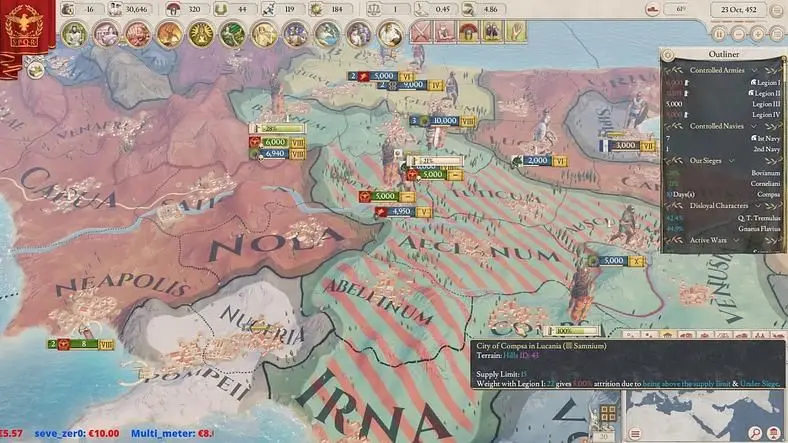 Imperator: Rome Aggressive Expansion - How to get new Territories through Aggressive Expansion?