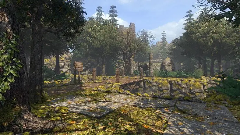 First screenshot of Legend of Grimrock 2 shows off overland beauty