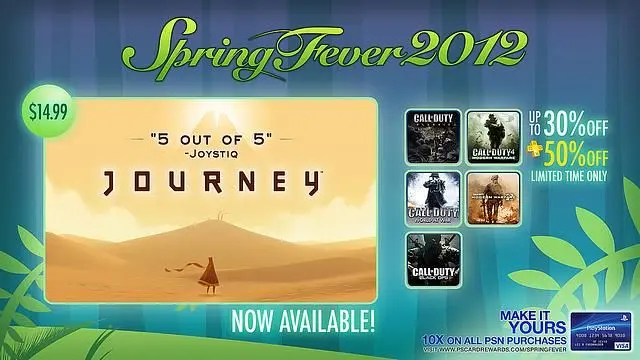 PSN's Spring Fever 2012 features Call of Duty and new PSN titles