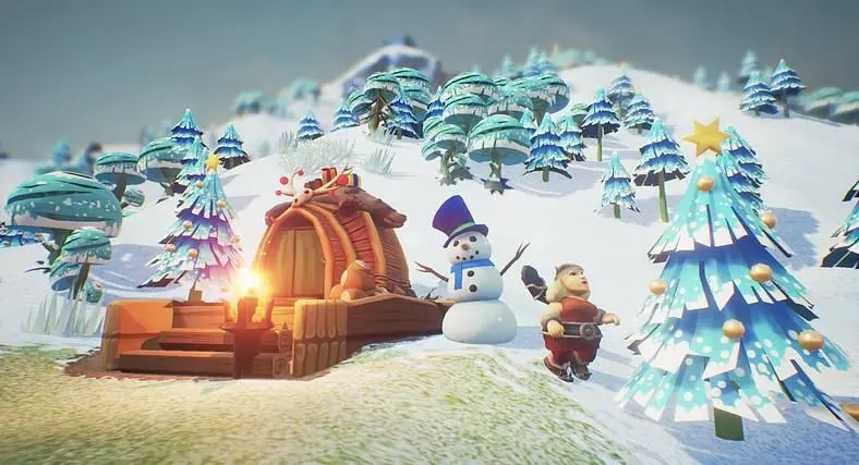 Valhalla Hills 1.02.00 patch brings Christmas decorations and gameplay fixes