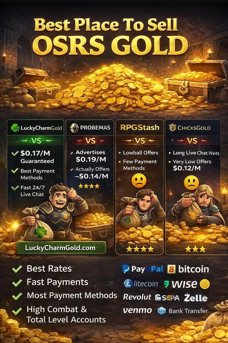 Best Place To Sell Runescape OSRS Gold: My Personal Review