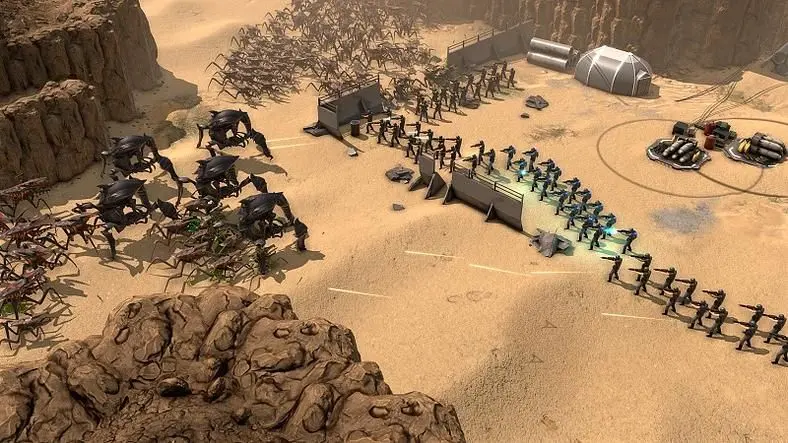 Starship Troopers - Terran Command Features A 21-Mission Story Campaign and Additional Skirmish Modes