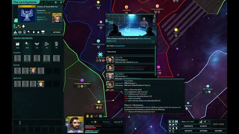 Hands-on Preview - Space Feudalism wrapped in a turn-based shell