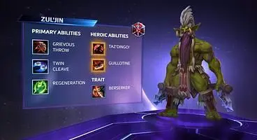 Zul'jin Enters Heroes Of The Storm - January Update Alters 7 Other Characters