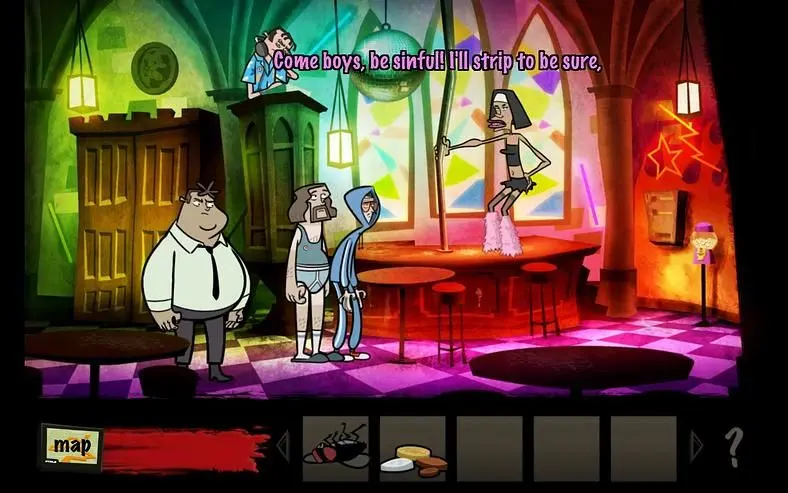 Chris Capel sets fat hookers on fire, steals laptops from dwarves and orders a load of meat. Professionally.