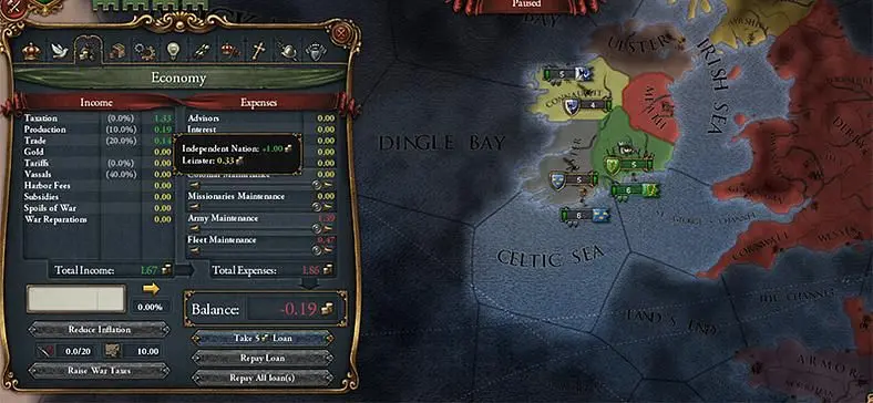 Europa Universalis IV's 'last dev diary' posted before Common Sense and patch 1.12 next week
