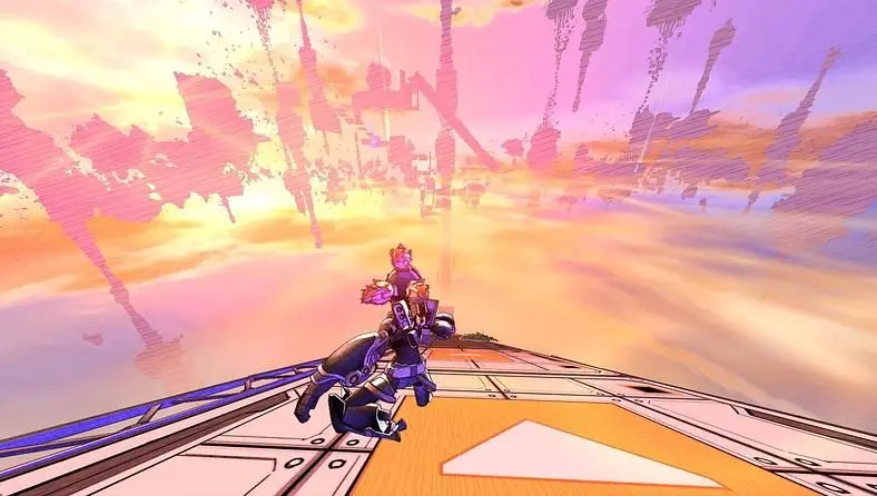 The sky's the limit in this fast-paced platforming score-chaser.