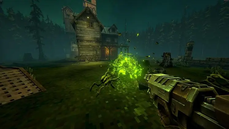 Skarven promises narrative-oriented boomer shooter action and a thick Danish atmosphere