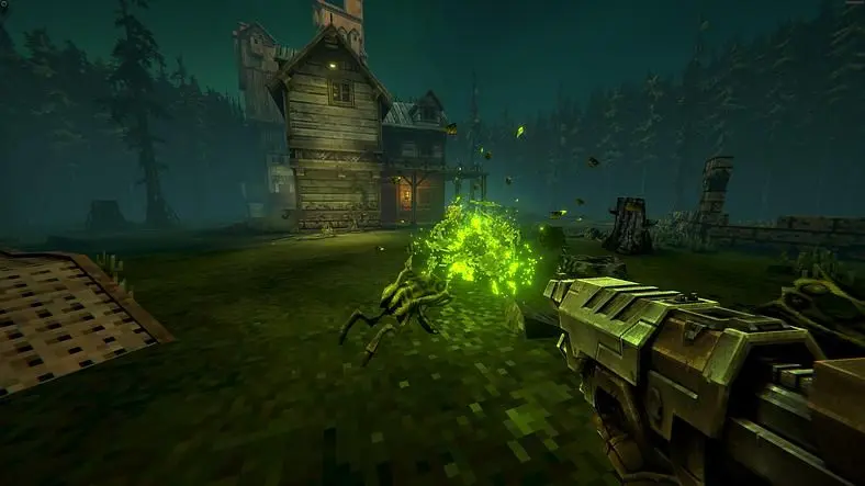 Skarven promises narrative-oriented boomer shooter action and a thick Danish atmosphere