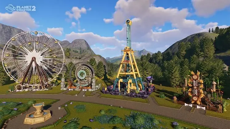 Planet Coaster 2's Update 9 Adds Arcade Games, New Blueprints, and Coaster Upgrades