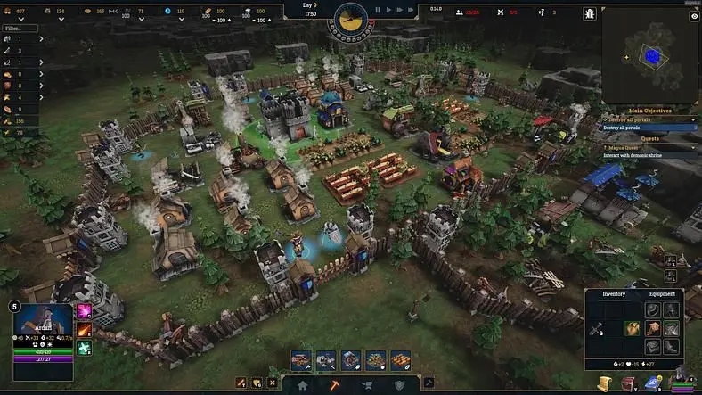 Hero-based city builder Darfall launching on Steam tomorrow