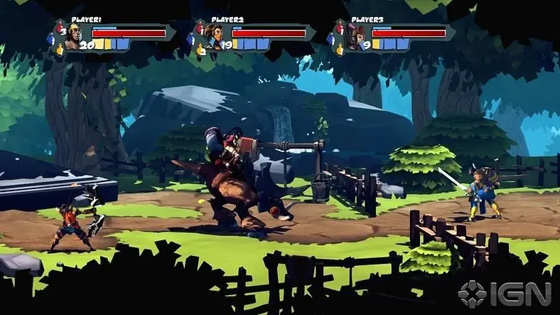 2D brawler Sacred Citadel announced by Deep Silver