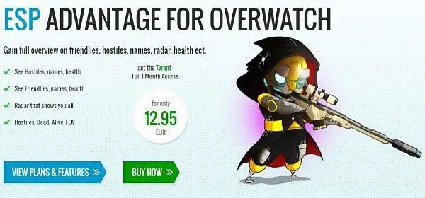 Blizzard is suing the creator of an Overwatch cheat tool for copyright infringement