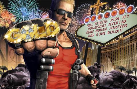 Universe likely to end soon as Duke Nukem Forever goes gold