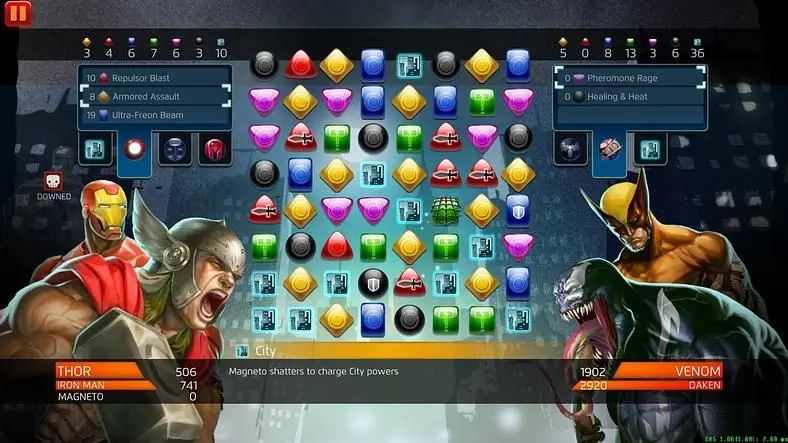 Marvel Puzzle Quest: Dark Reign now available for free on Steam