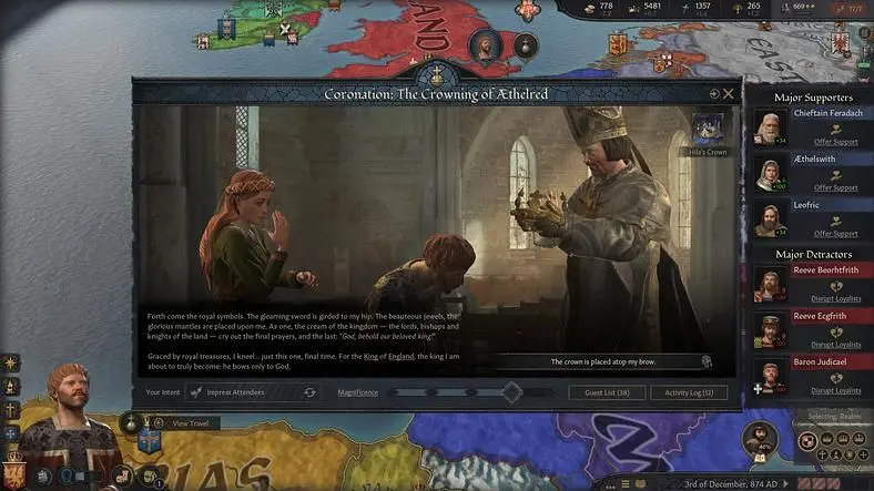 Rule with Majesty in Crusader Kings 3's Coronations Event Pack