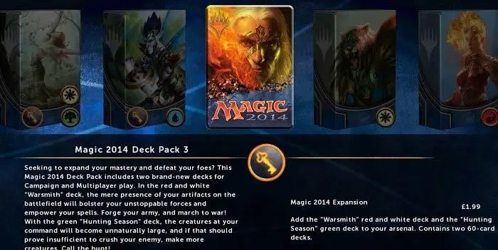 Third deck for Magic 2014: Duels of the Planeswalkers available