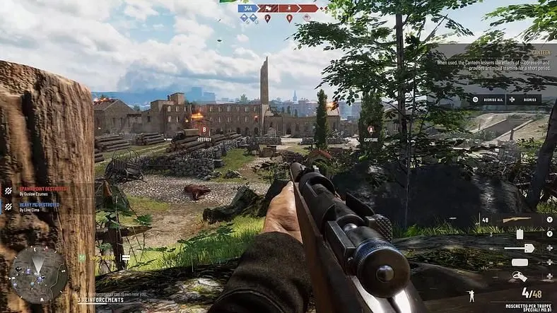 Front towards enemy