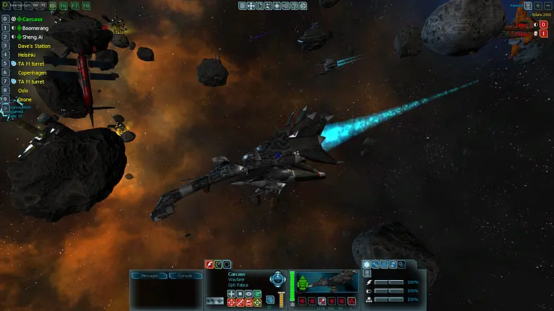 3D space strategy combat game Ceres now available on Steam