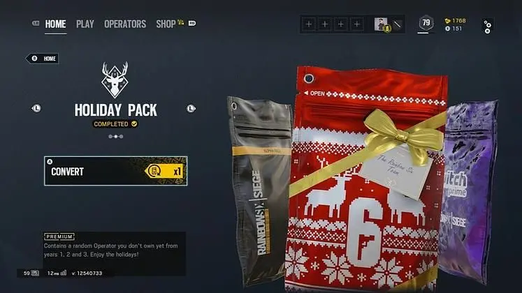 Rainbow Six Siege Holiday Pack Error - What is it and how to fix it?