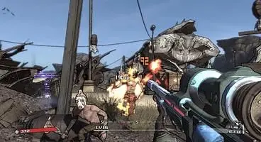 We venture beyond the borders to talk Borderlands with Gearbox CEO Randy Pitchford and Marketing VP Steve Gibson.