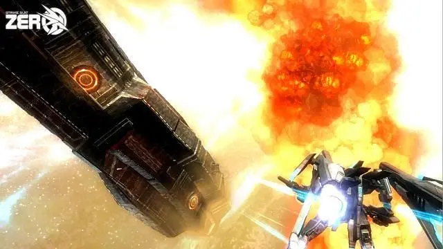 Space combat: Transformed.
