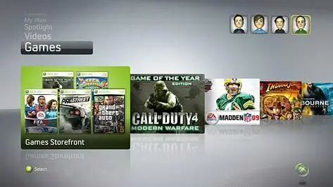 Leaks of new Xbox Dashboard hit the net, video shows early build