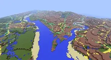 Over 22 billion cubes reproduce Great Britain in Minecraft